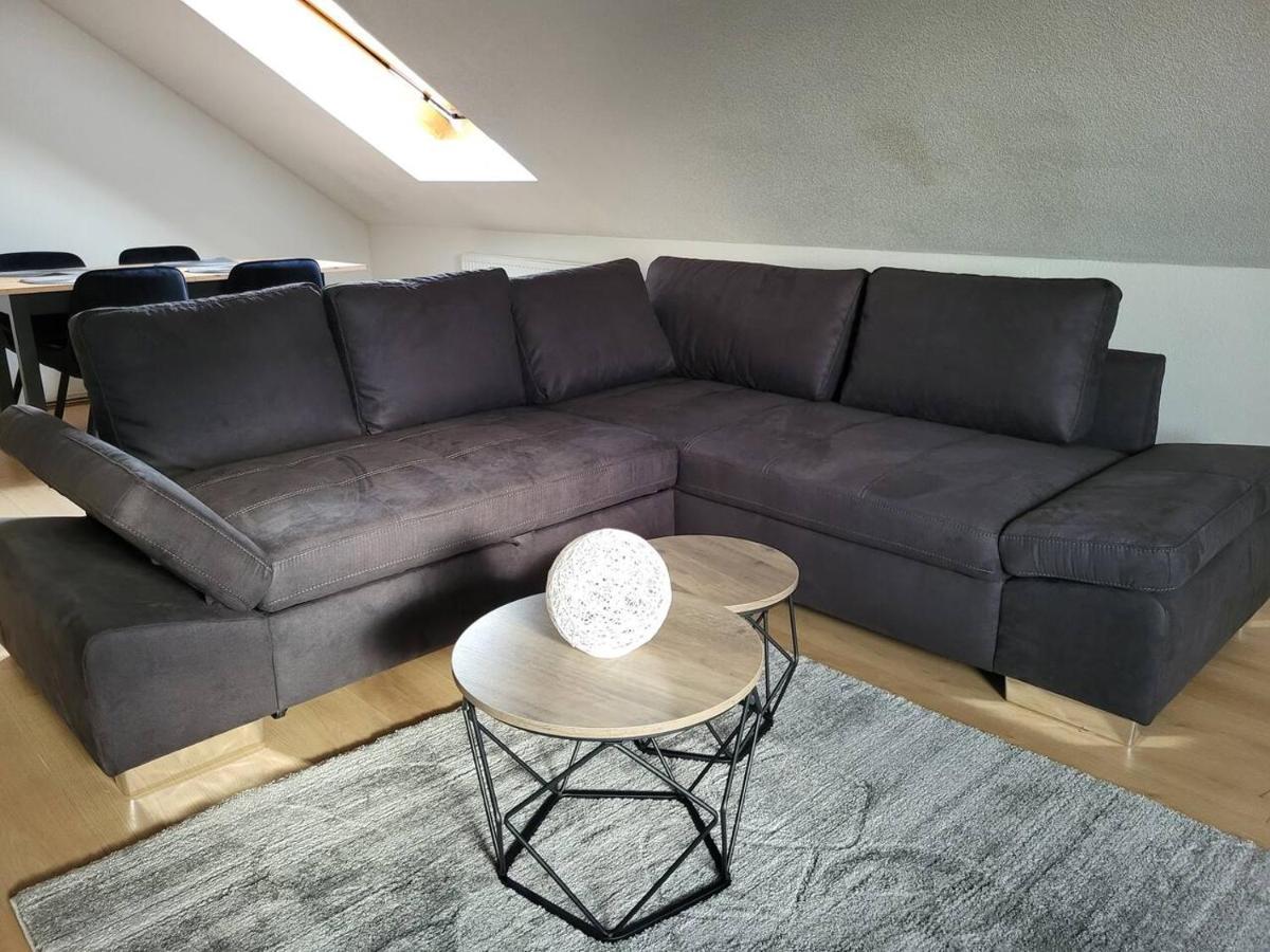 Zentrale Wohnung In Crailsheim Esterno foto